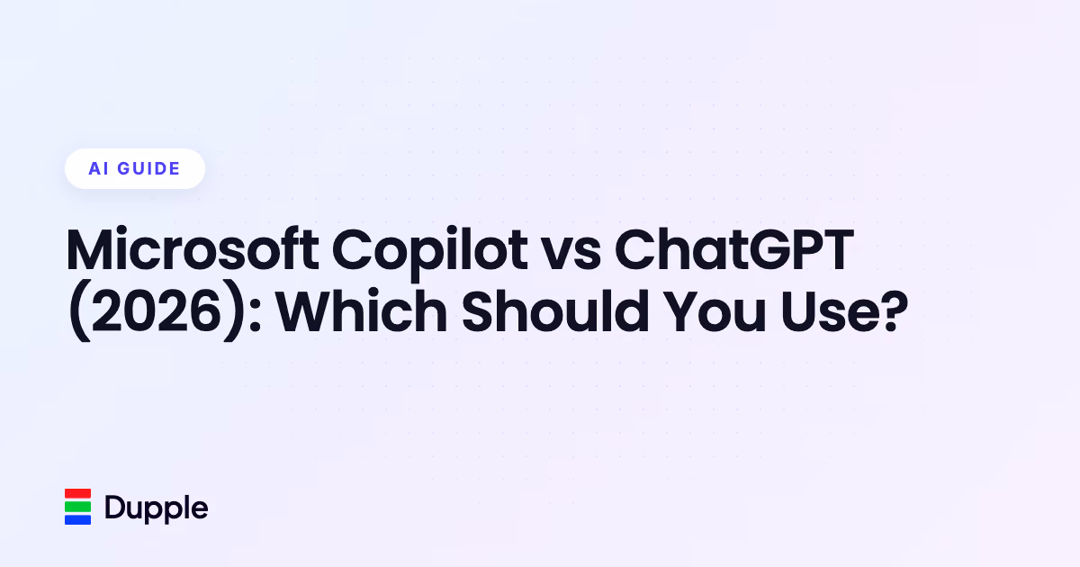 Microsoft Copilot vs ChatGPT (2026): Which Should You Use?