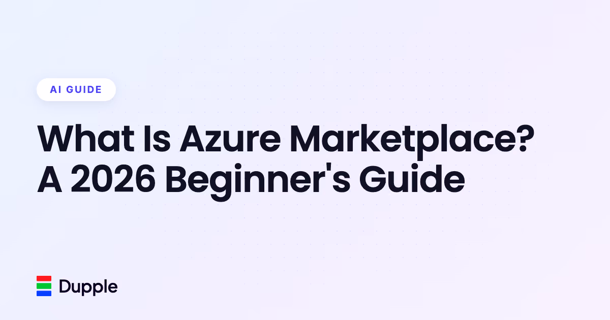 What Is Azure Marketplace? A 2026 Beginner's Guide