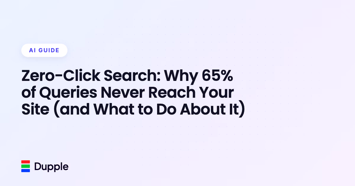 Zero-Click Search: Why Nearly 60% of Google Searches Never Reach Your Site (and What to Do About It)