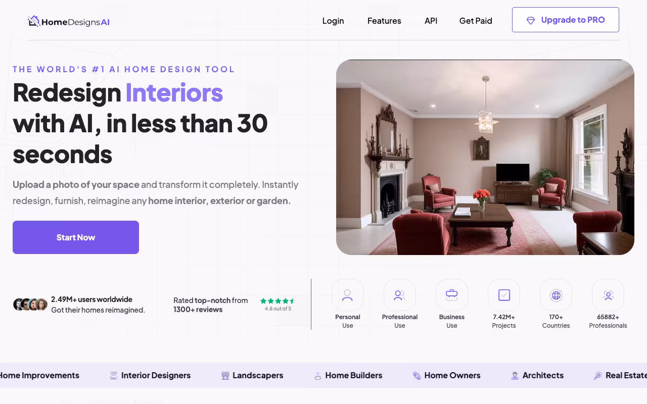 HomeDesigns AI