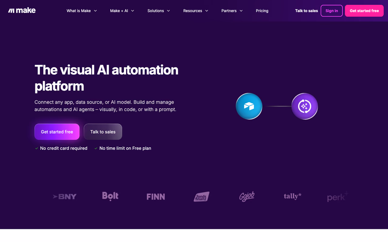 Make homepage screenshot
