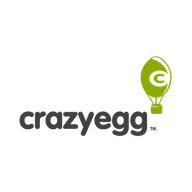 Crazy Egg: heatmaps with A/B testing baked in logo