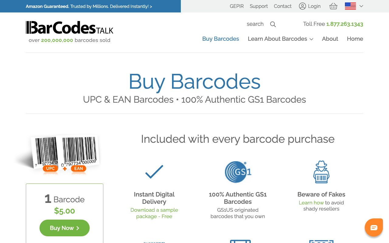 Bar Codes Talk operations platform interface screenshot