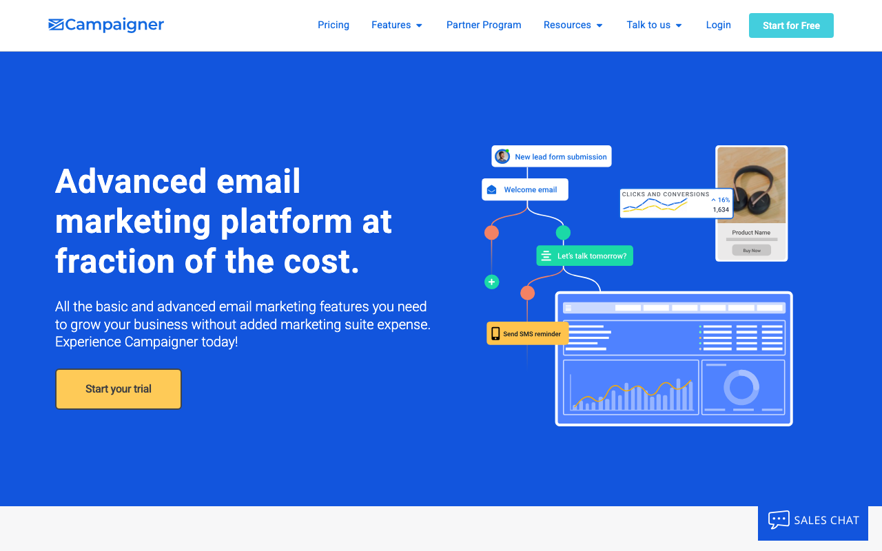 Campaigner screenshot