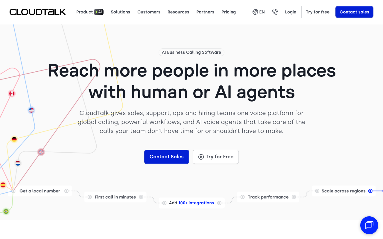 CloudTalk screenshot
