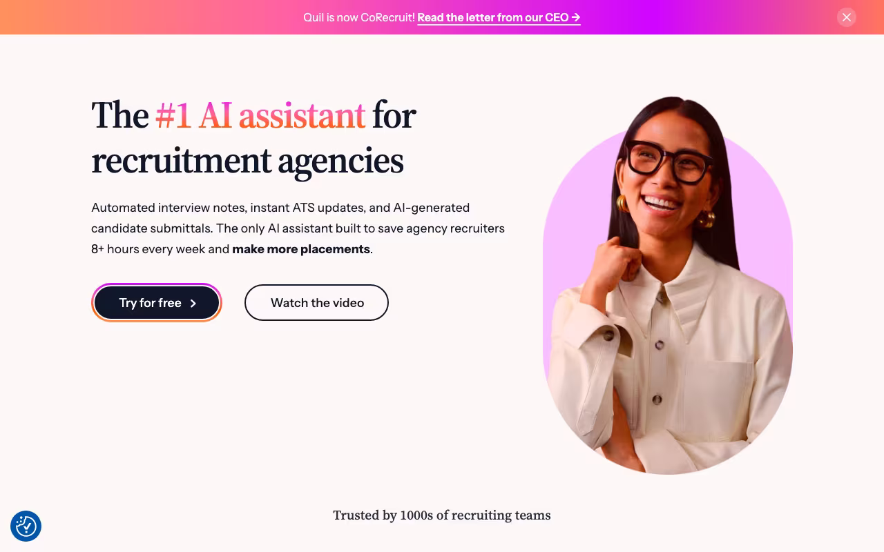 CoRecruit hr platform interface screenshot