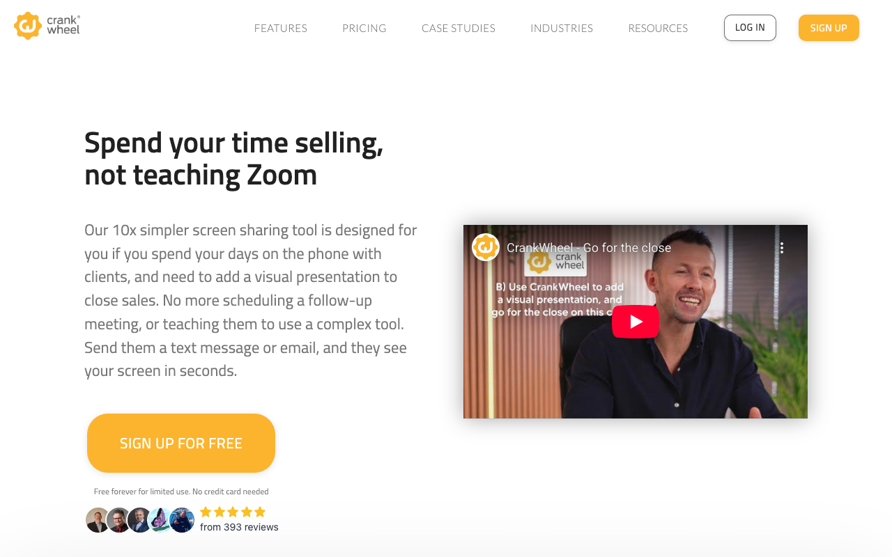 CrankWheel screenshot