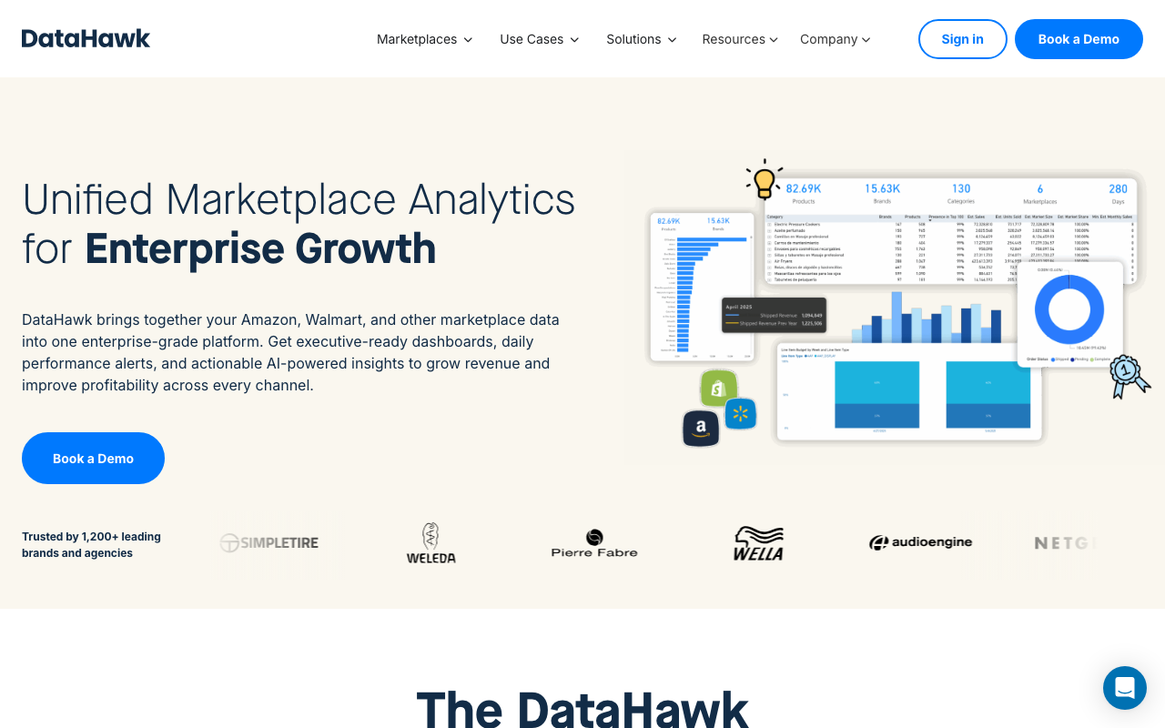 DataHawk screenshot