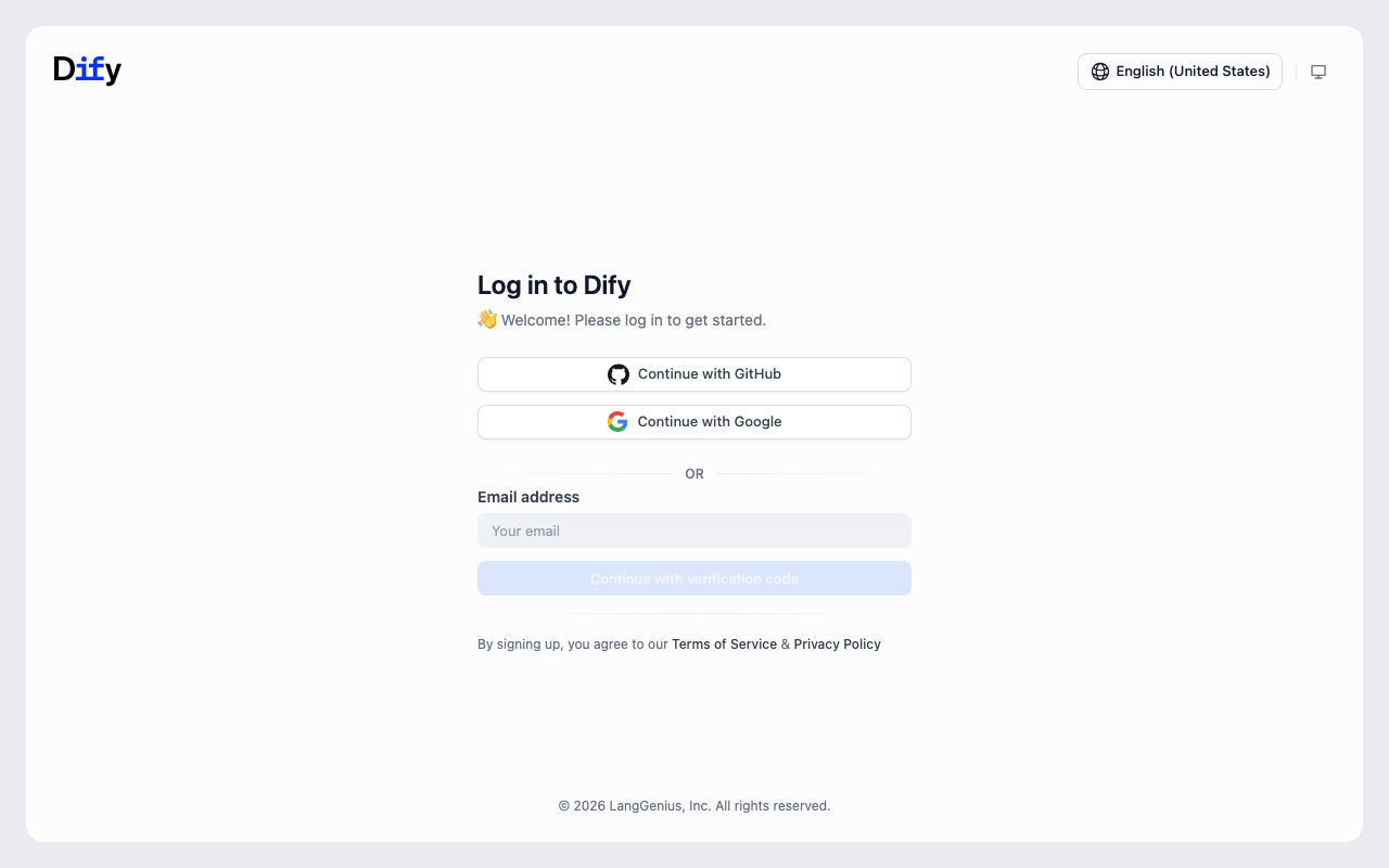Dify dev platform interface screenshot