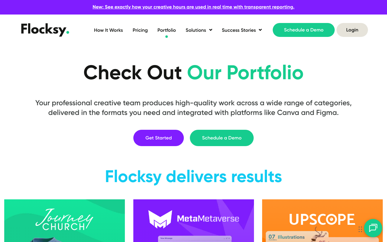 Flocksy hr platform interface screenshot