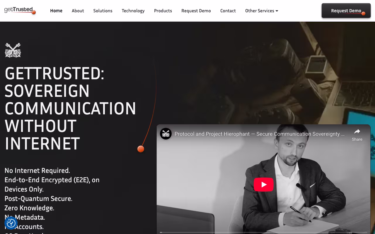 GetTrusted marketing platform interface screenshot