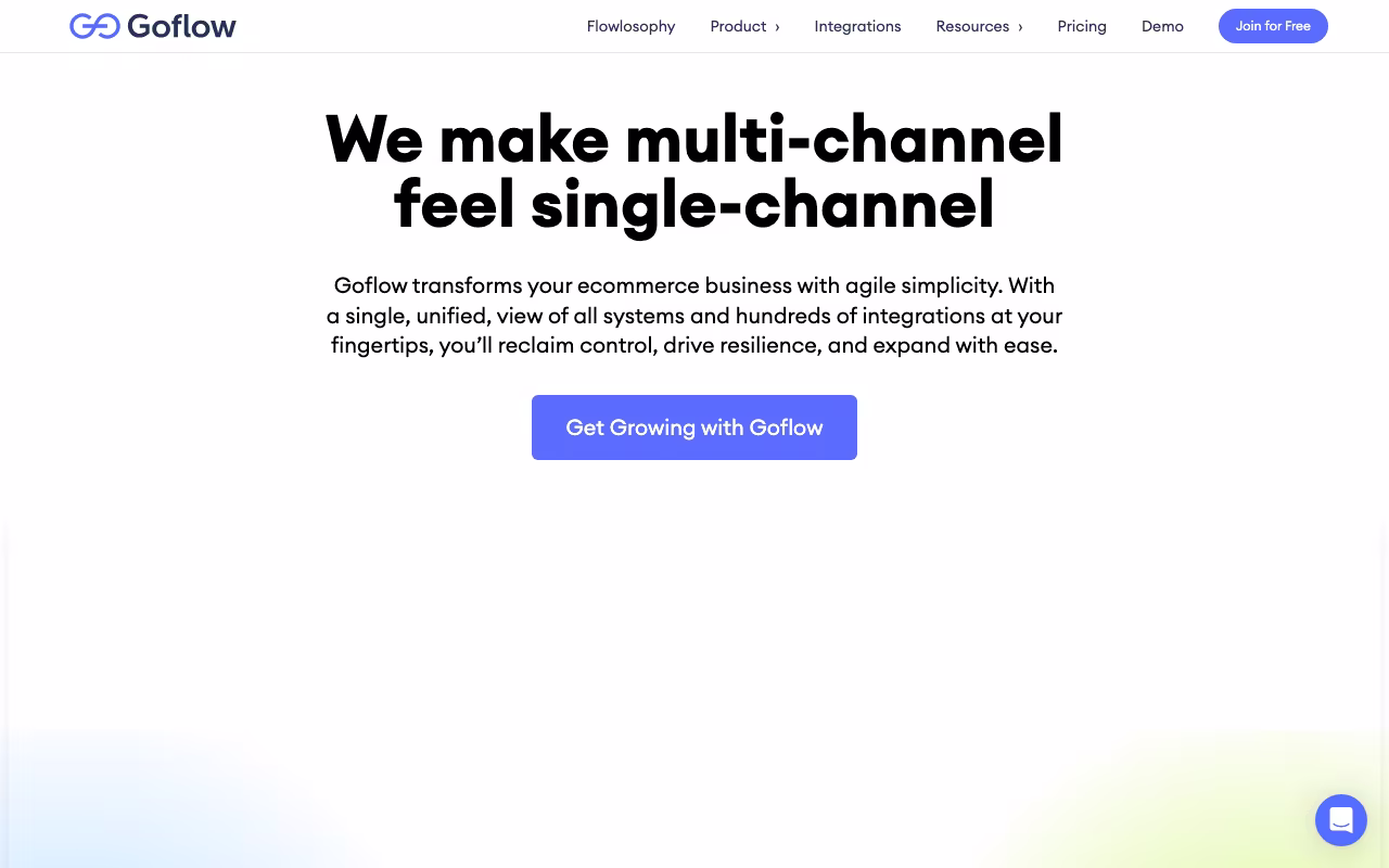 Goflow operations platform interface screenshot