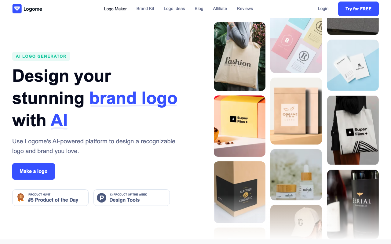 Logome.ai screenshot