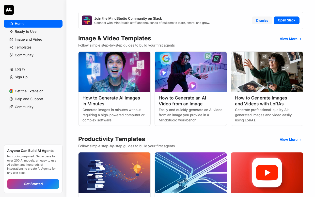 MindStudio screenshot
