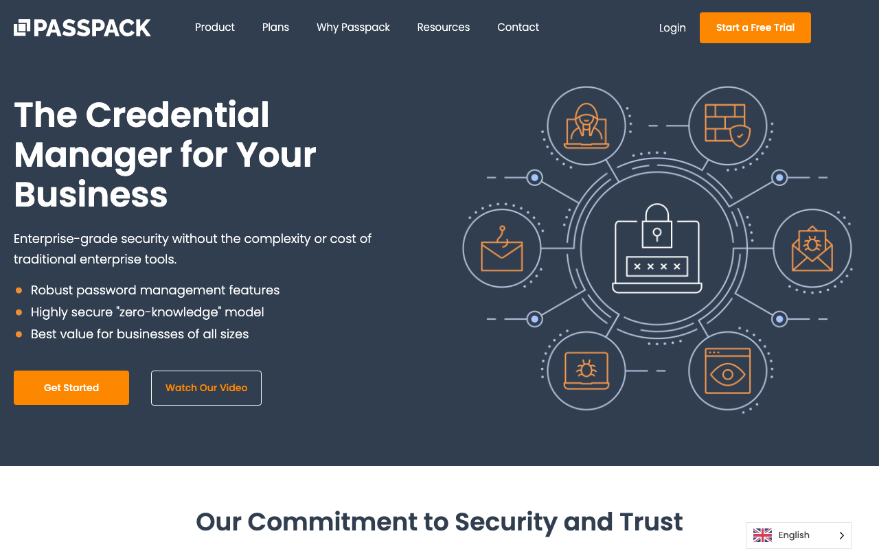 Passpack productivity platform interface screenshot