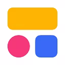 Softr, portals with a user meter logo